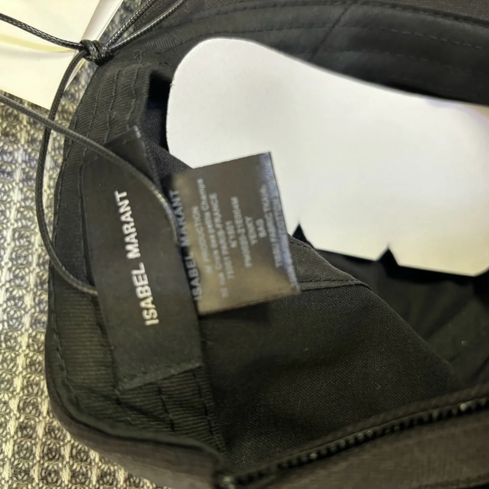Isabel Marant Logo Black Cap - Picture 3 of 3